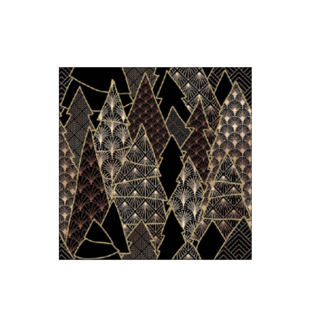 SERVILLETA | Luxury Trees Black