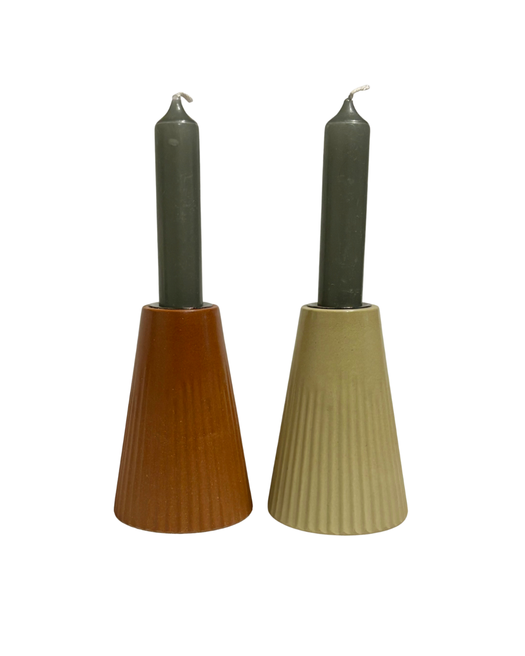 Candelabro Biodegradable S color Canela