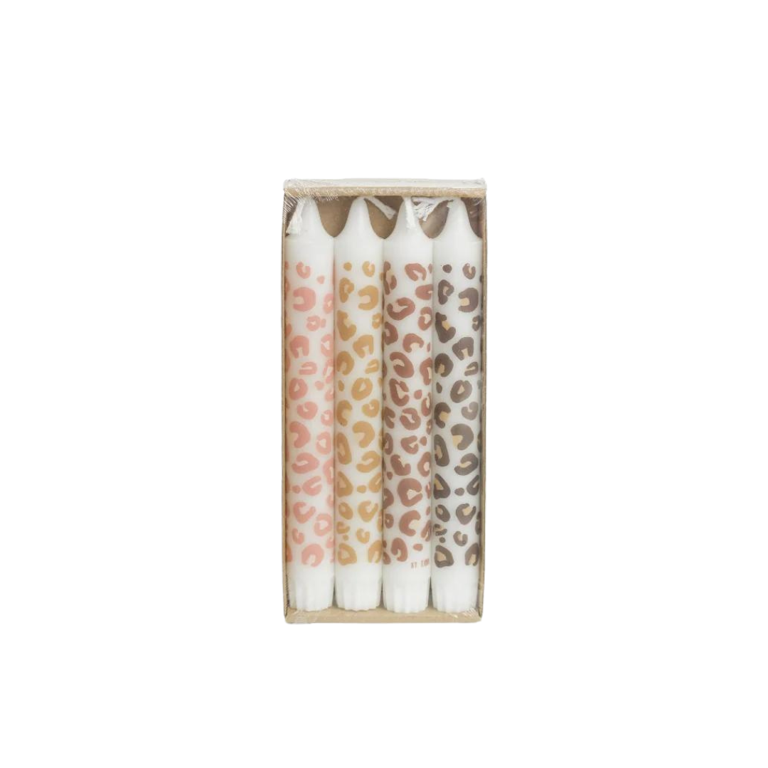 VELA | Set Velas Candelabro Print Leopardo
