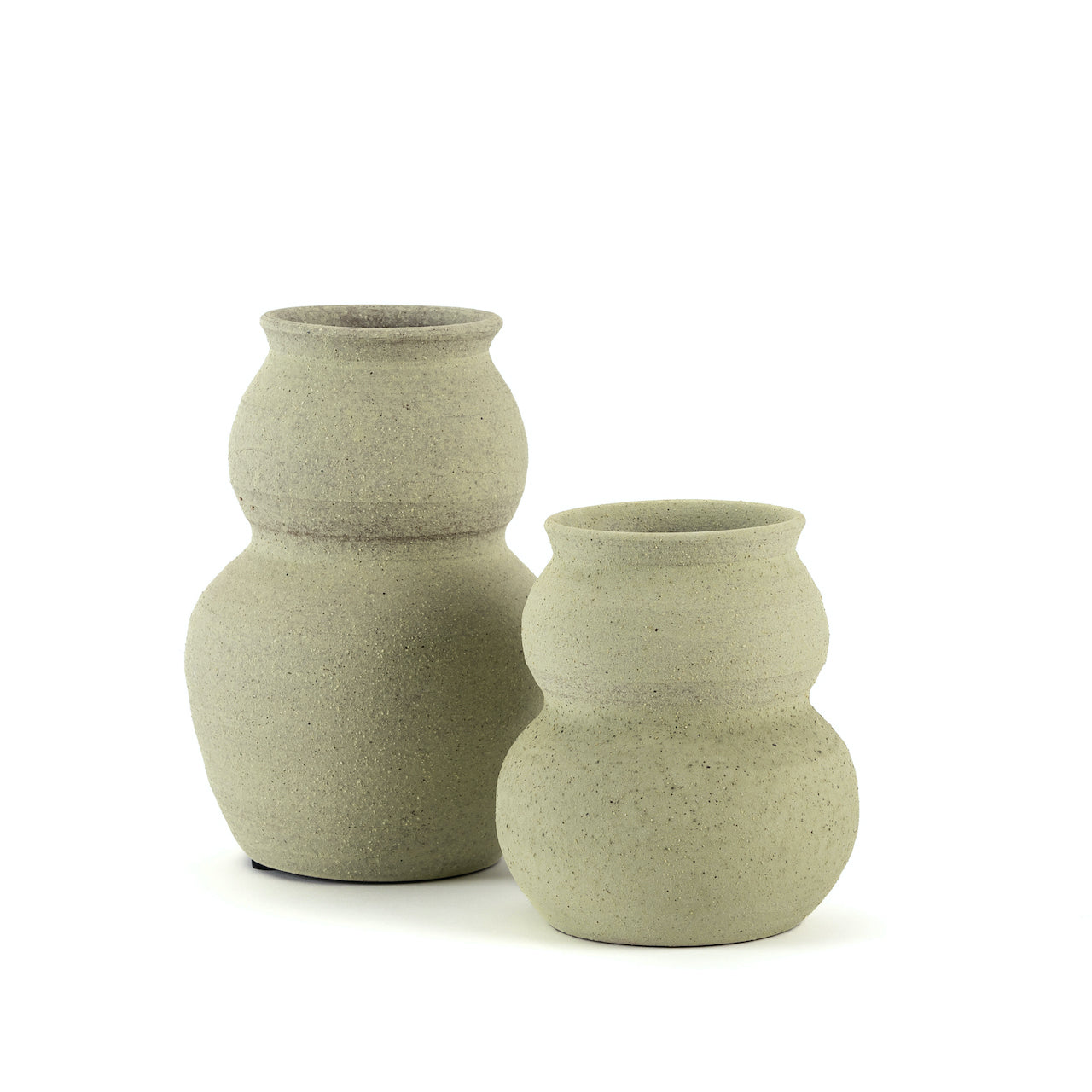 HUGO FLORERO BAJO COLOR PISTACHO INDOOR / 16D X 23H CM