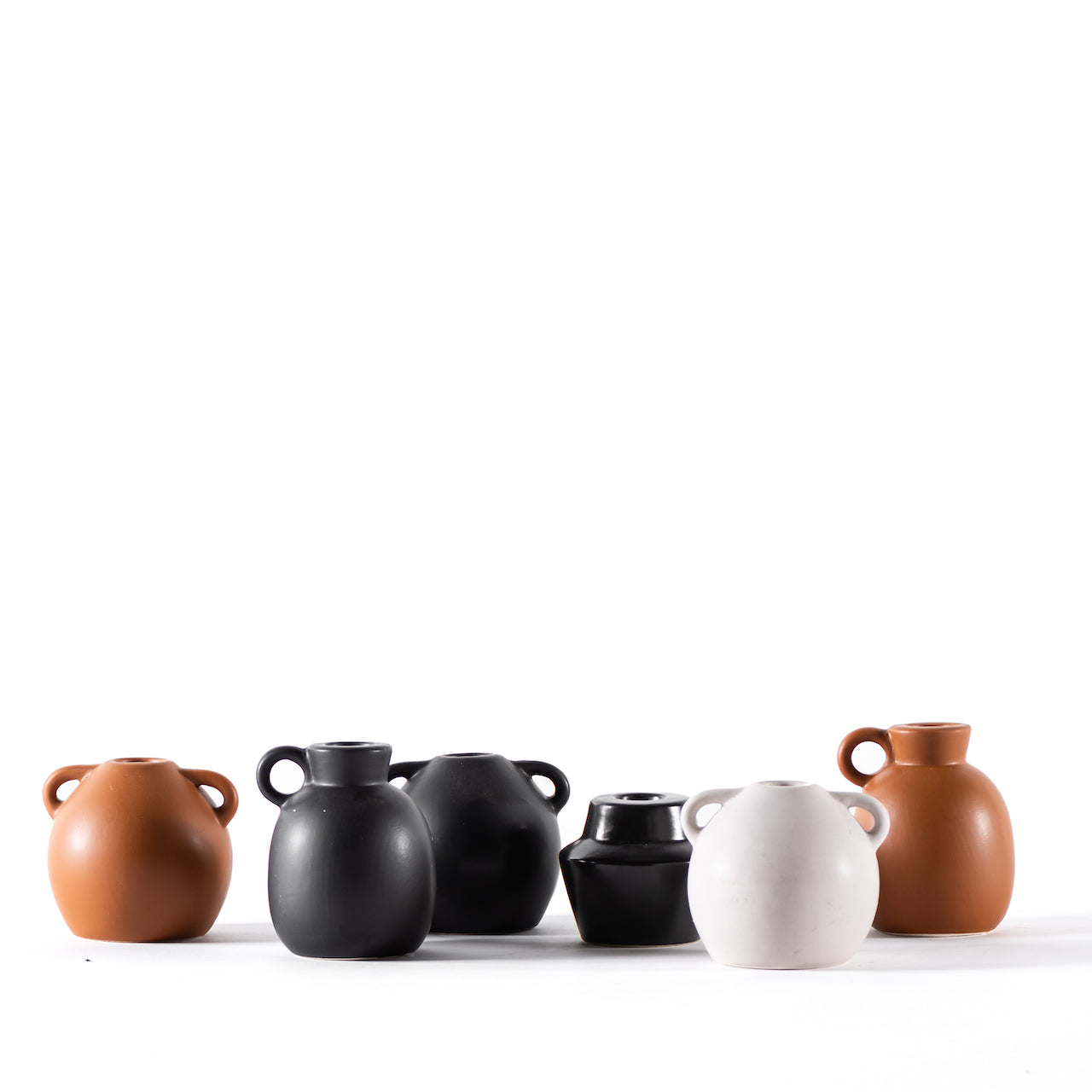 Candelabro Mate con 2 Asas - Estilo Moderno y Funcional