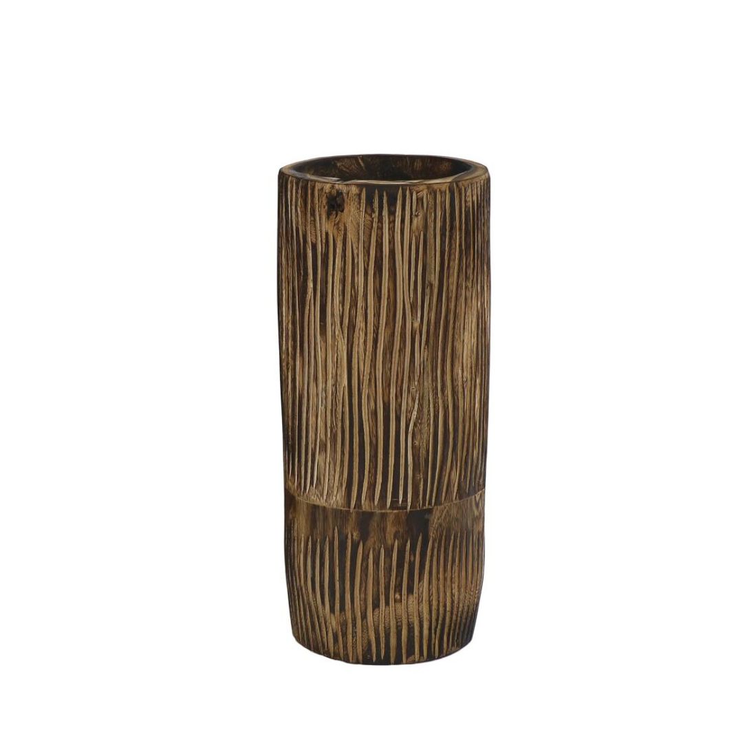 ADORNO DE MADERA PAULONIA / 27D X 64H CM