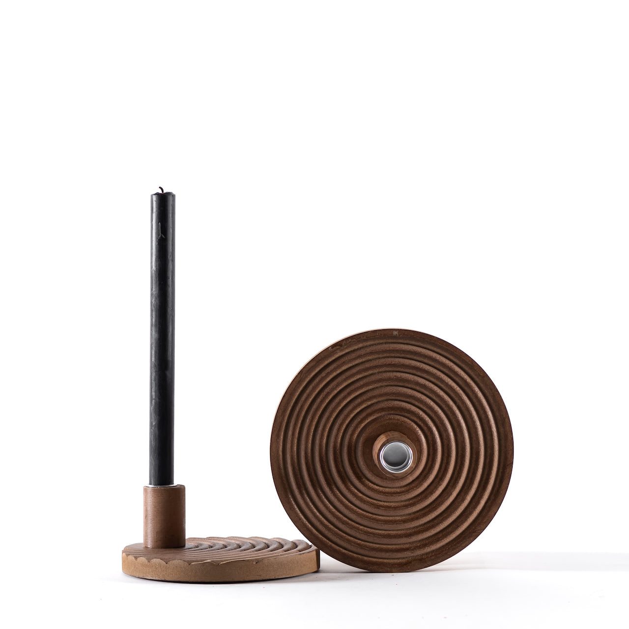 Candelabro MOSS Natural - Estilo rústico para tus velas