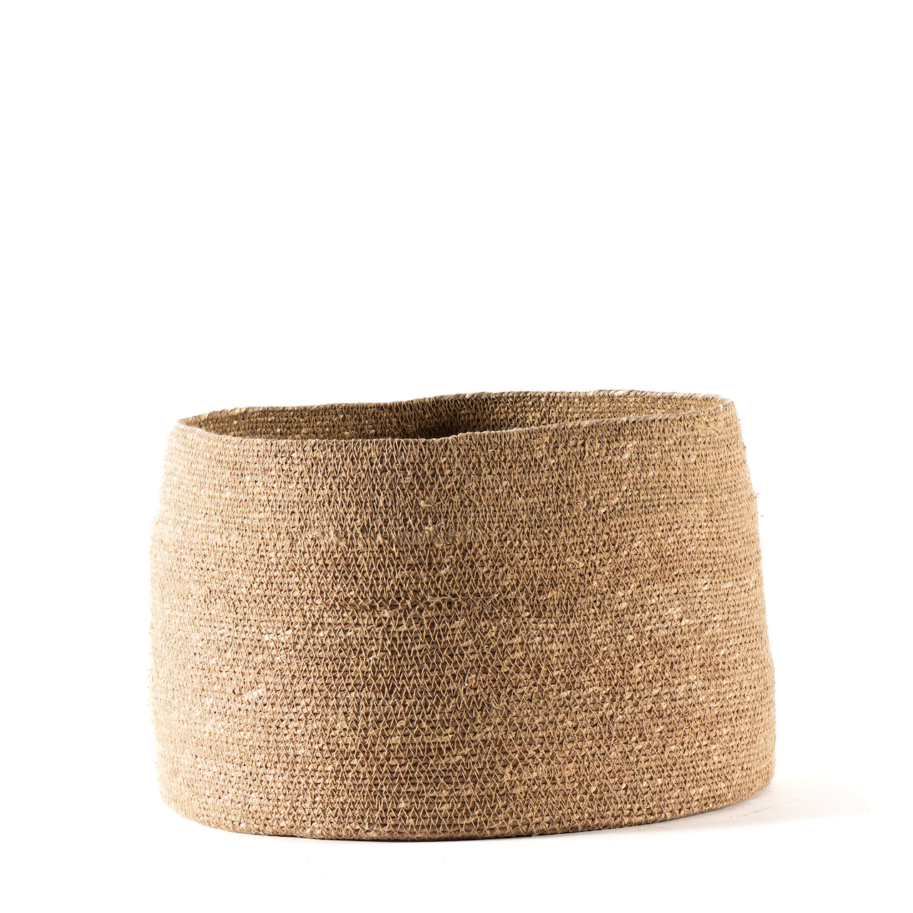 CANASTO NATURAL CILINDRO ALTO L / 37D X 24H CM