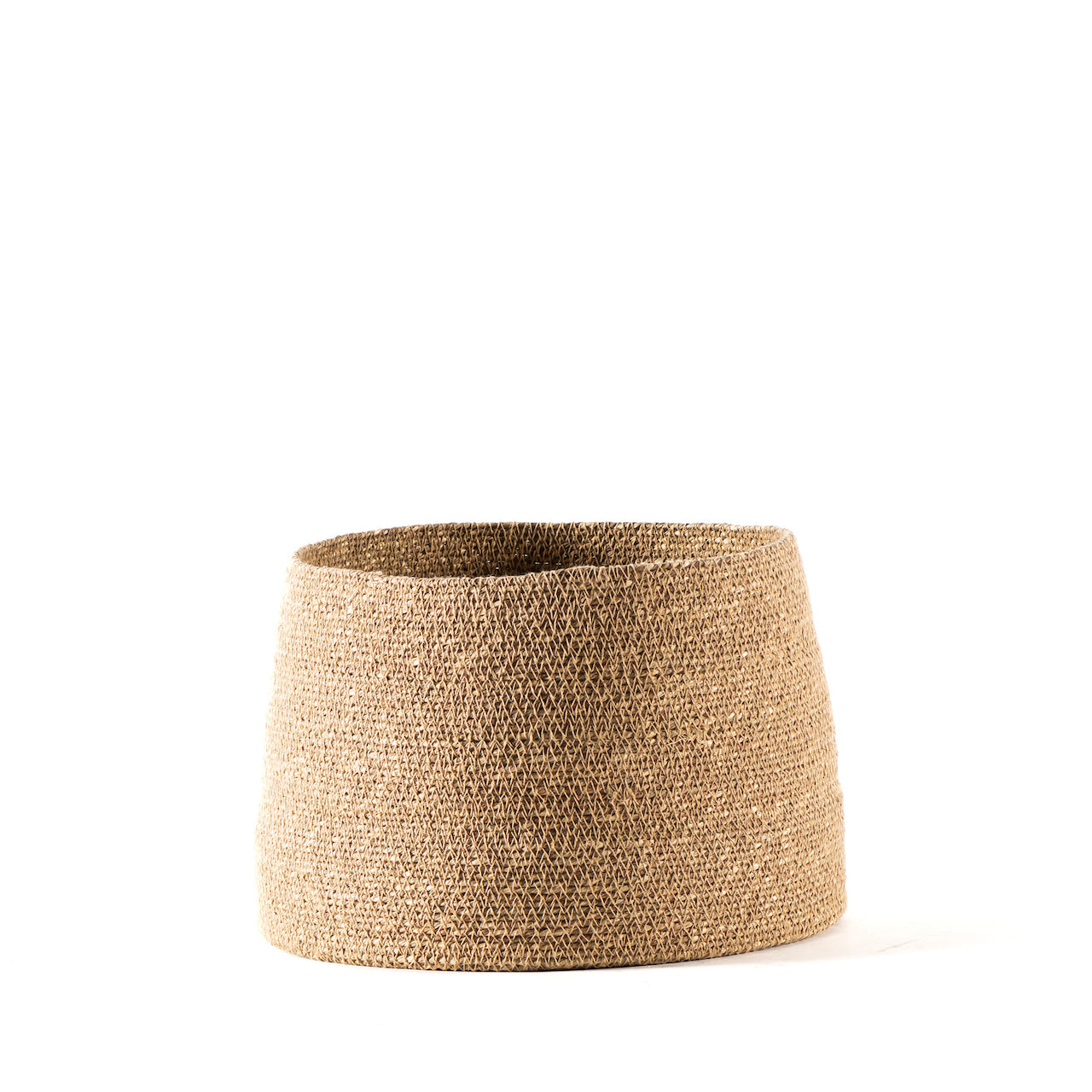CANASTO NATURAL CILINDRO ALTO M / 30D X 20H CM