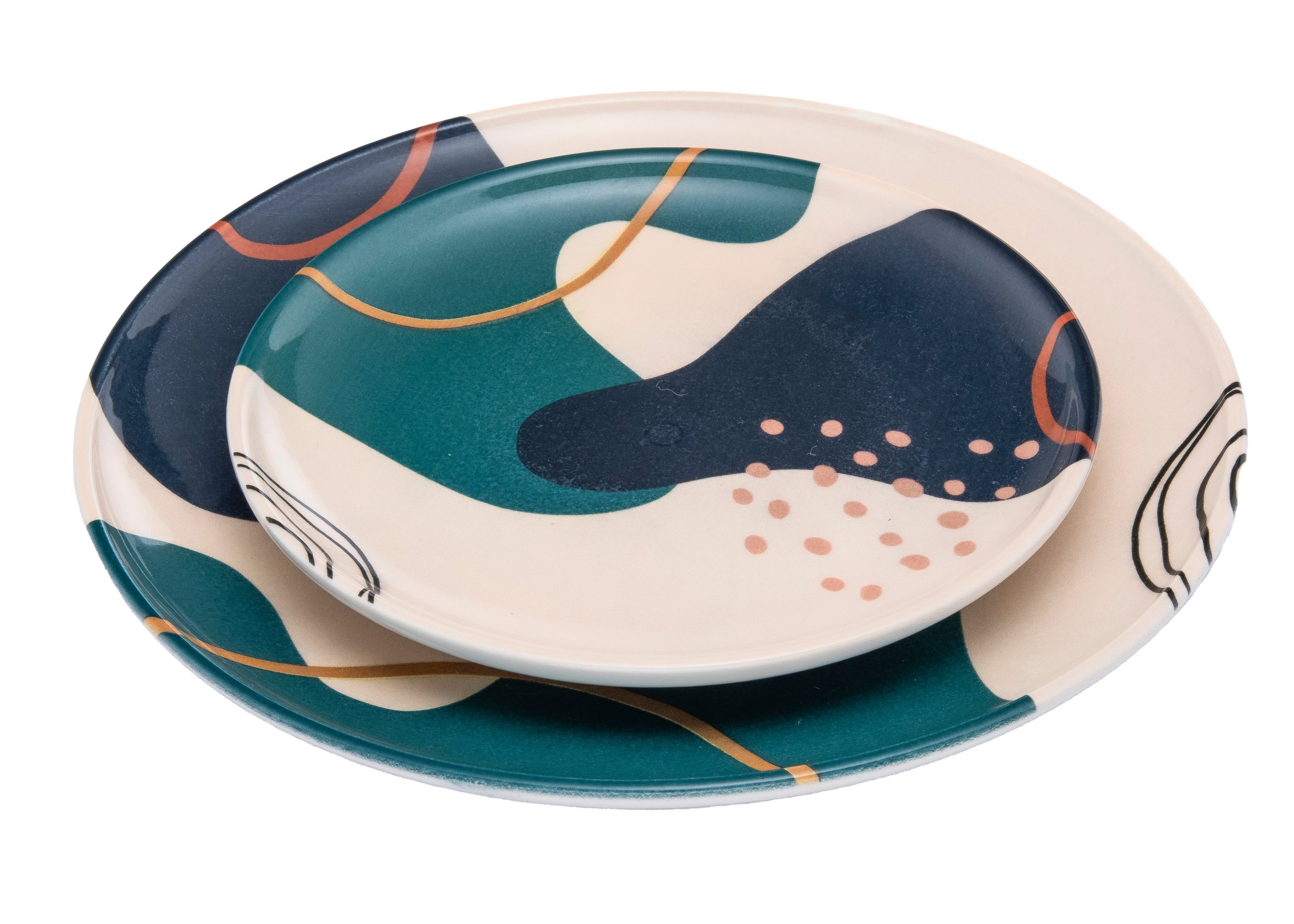 CERÁMICA | Plato colores Portugal hecho a mano PLATO PRINCIPAL