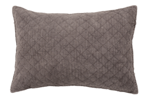 COJÍN | Cotelé quilt malva 40 X 60 CM