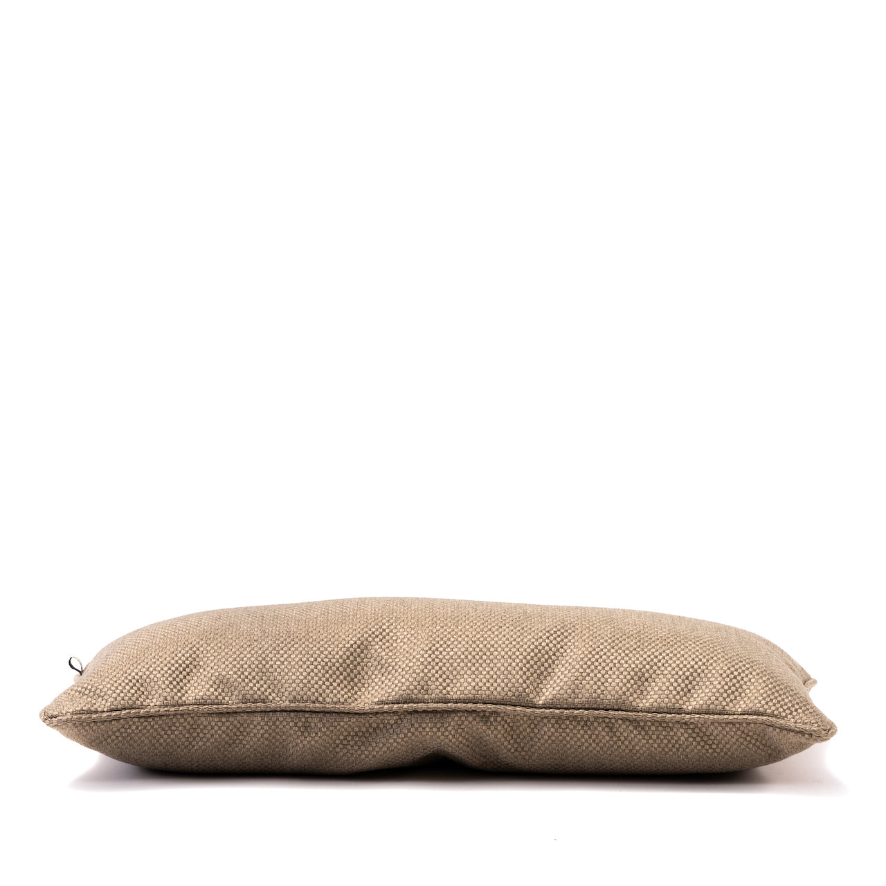 COJIN TRAMA BEIGE CON VIVO MISMA TELA 30 X 70 CM