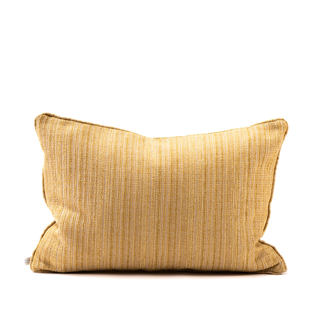 COJIN ESPIGA AMARILLO VIVO MISMA TELA 60 X 40 CM