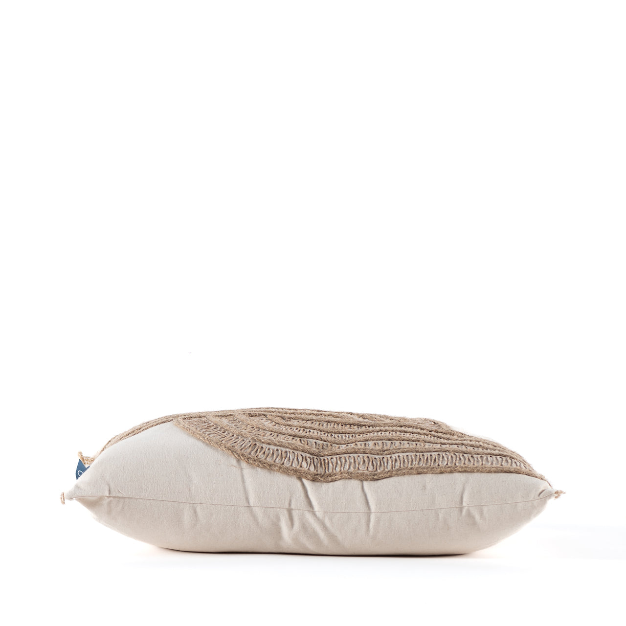 Cojín Lino con Tejido Rafia - Textura y naturalidad