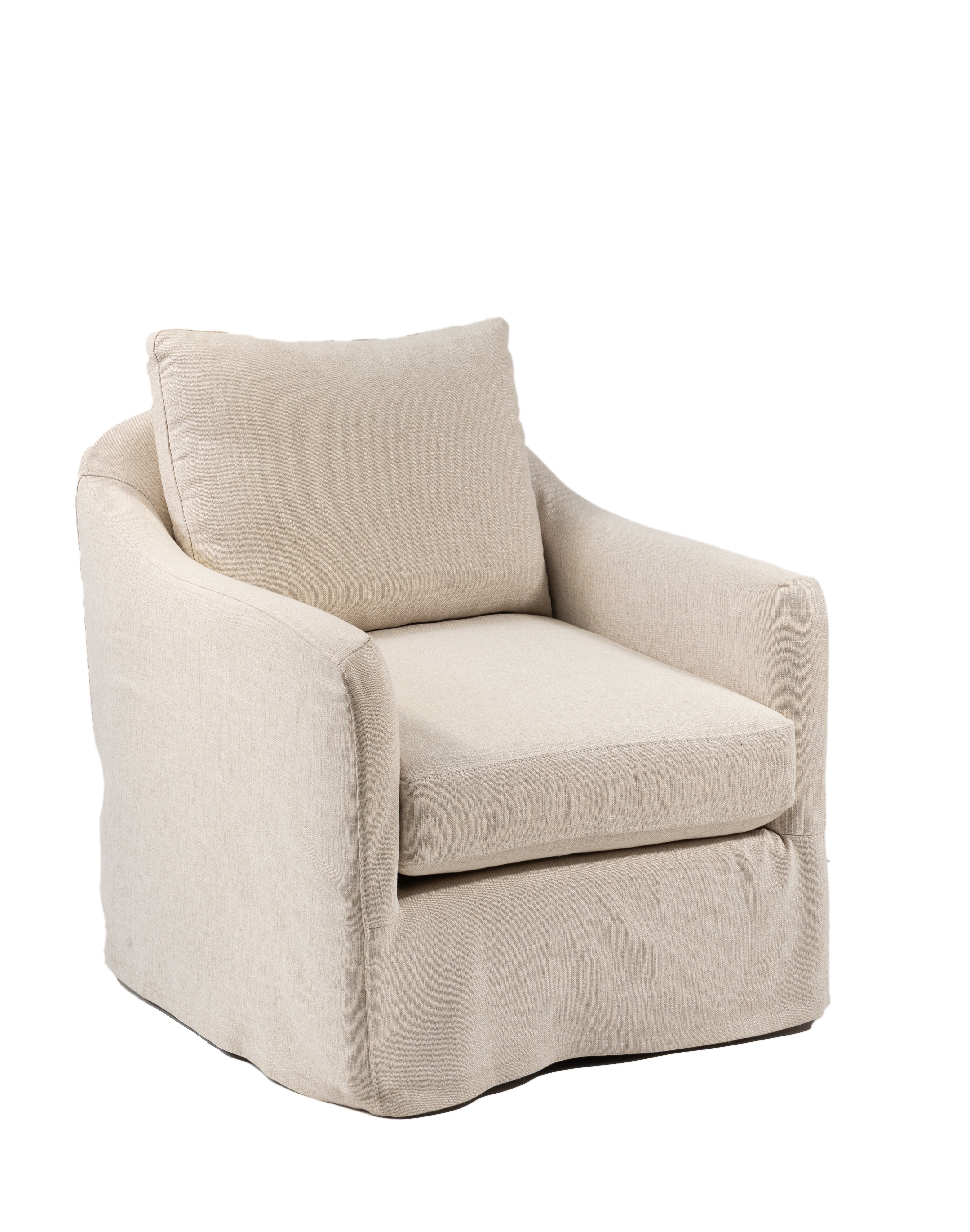 SILLÓN | Diana Swivel lino viscosa arena