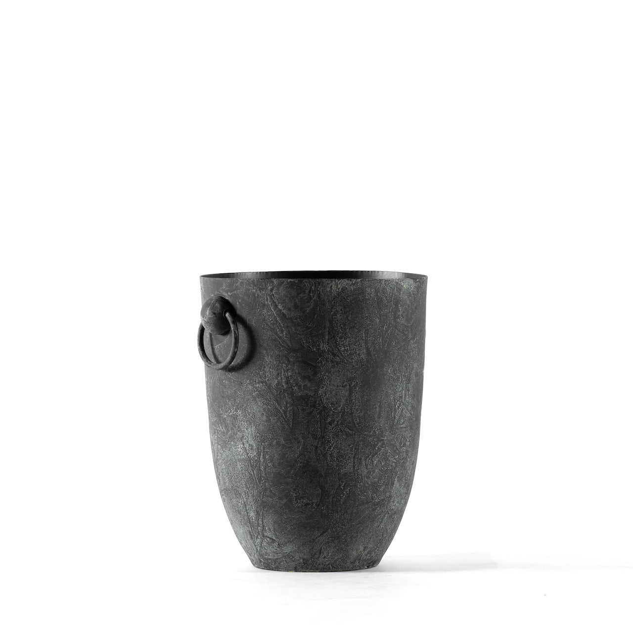 Bowl de Fierro Gris con Asas - Funcionalidad rústica y elegante