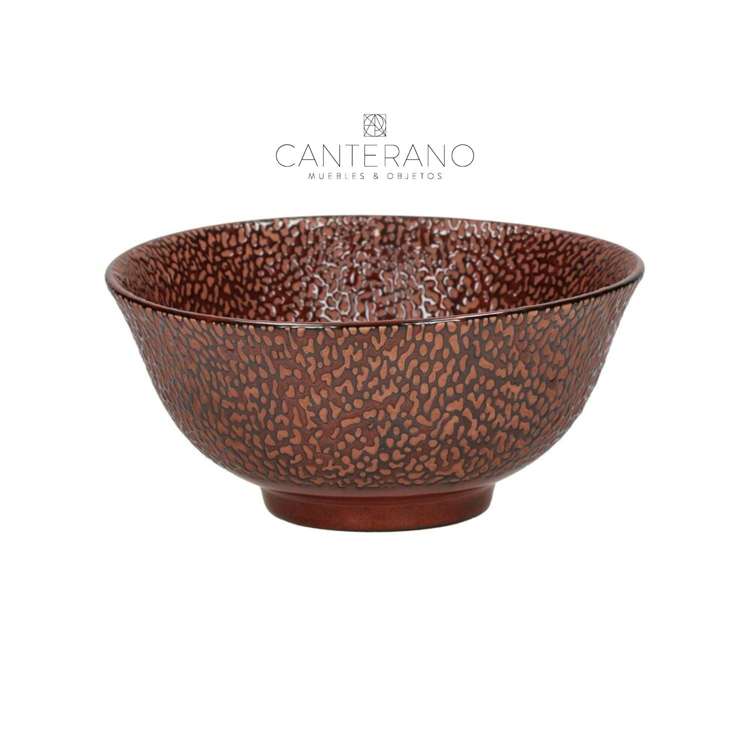 CERÁMICA | CENSU- Bowl sopa porcelana TERRACOTA