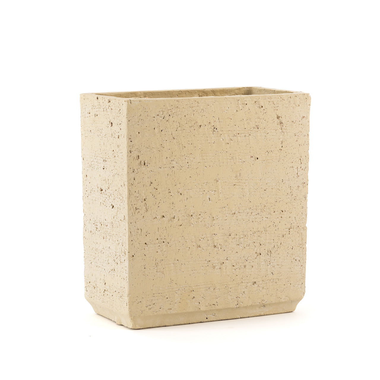 MACETERO IAN RECTANGULAR COLOR ARENA INDOOR 100% WATERPROOF / 22L X 12A X 25HCM 2