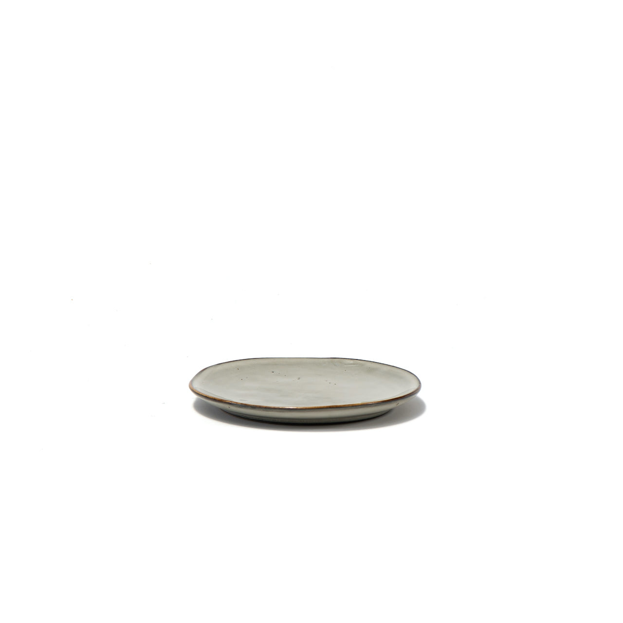 PLATO GRES BORDE CAFÉ / 16D X 1.6H CM