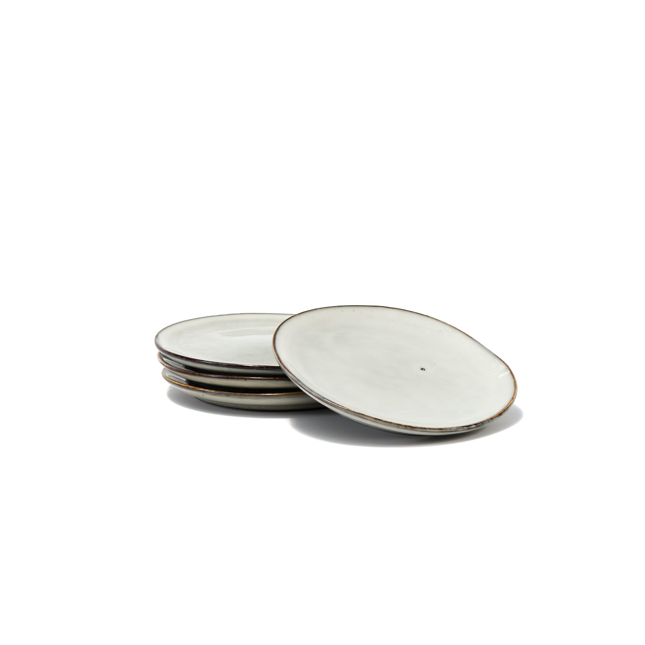 PLATO GRES BORDE CAFÉ / 16D X 1.6H CM