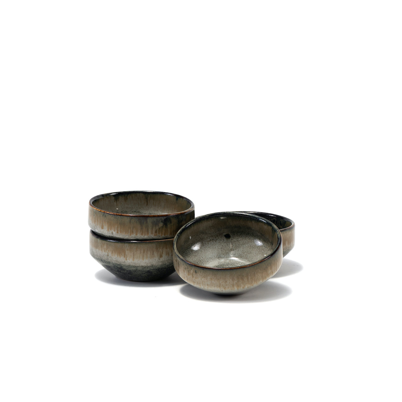 BOWL AZULES CON OXIDOS / 11D X 5H CM