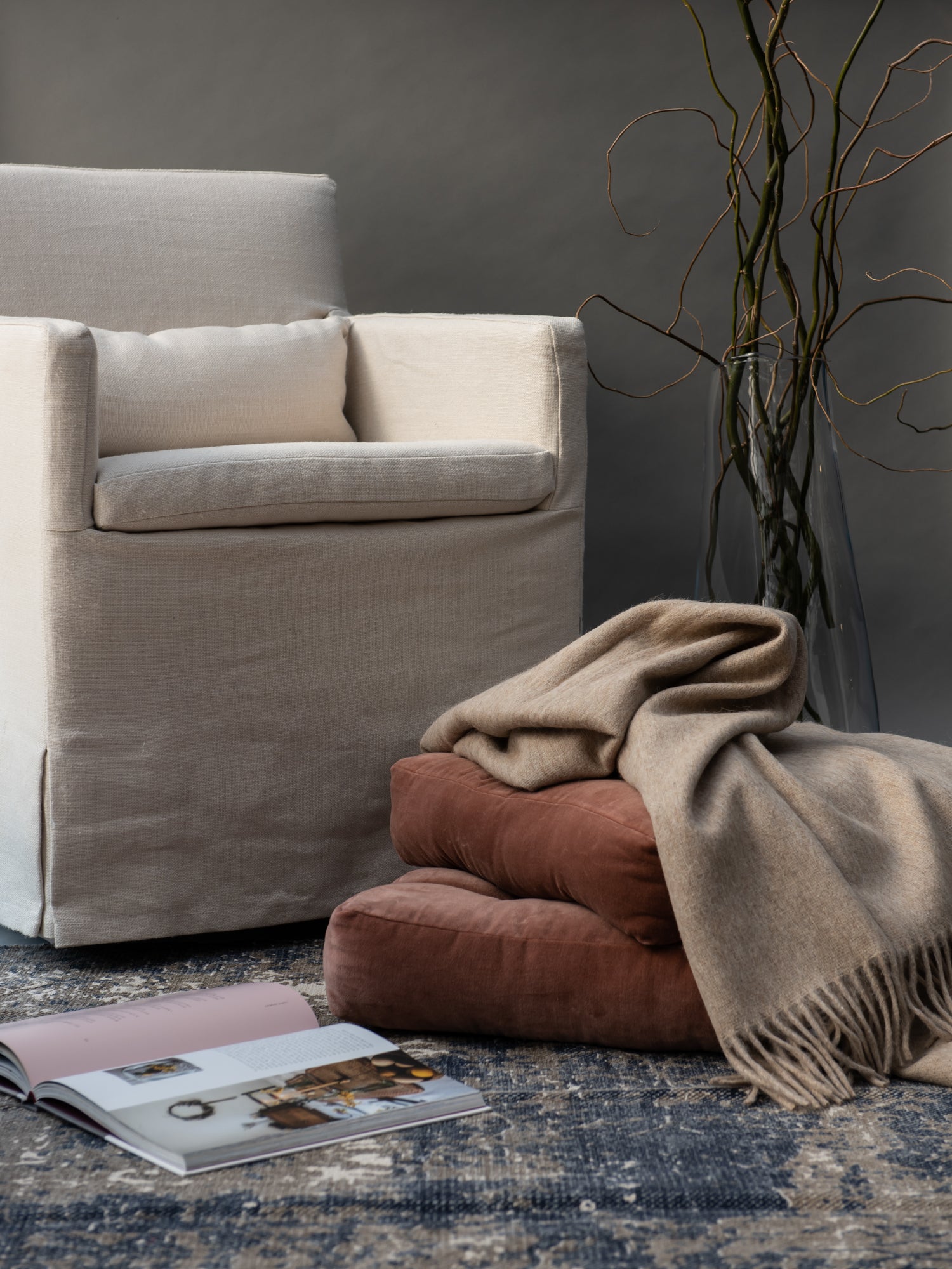 SILLA | Taricco Lino viscosa arena