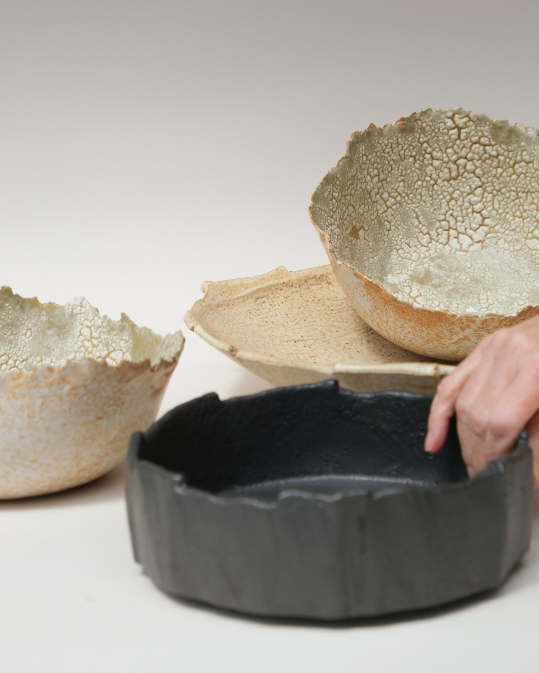 CERÁMICA | Plato gres Arena 38D x 6H cm