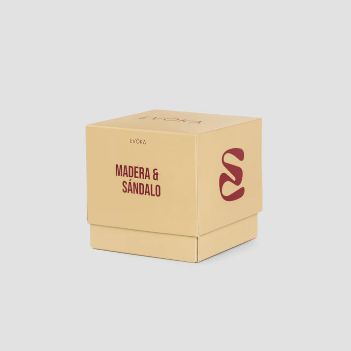 VELA EVOKA / MADERA & SÁNDALO