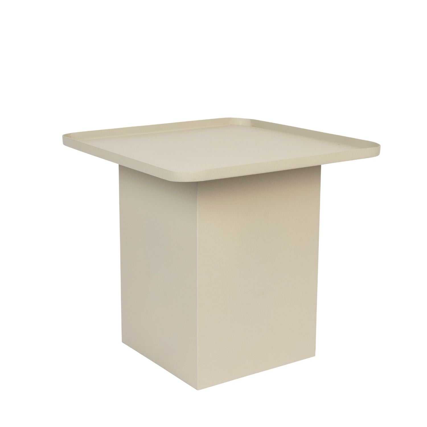 MESA LATERAL | Side Table Sverre square Ivory