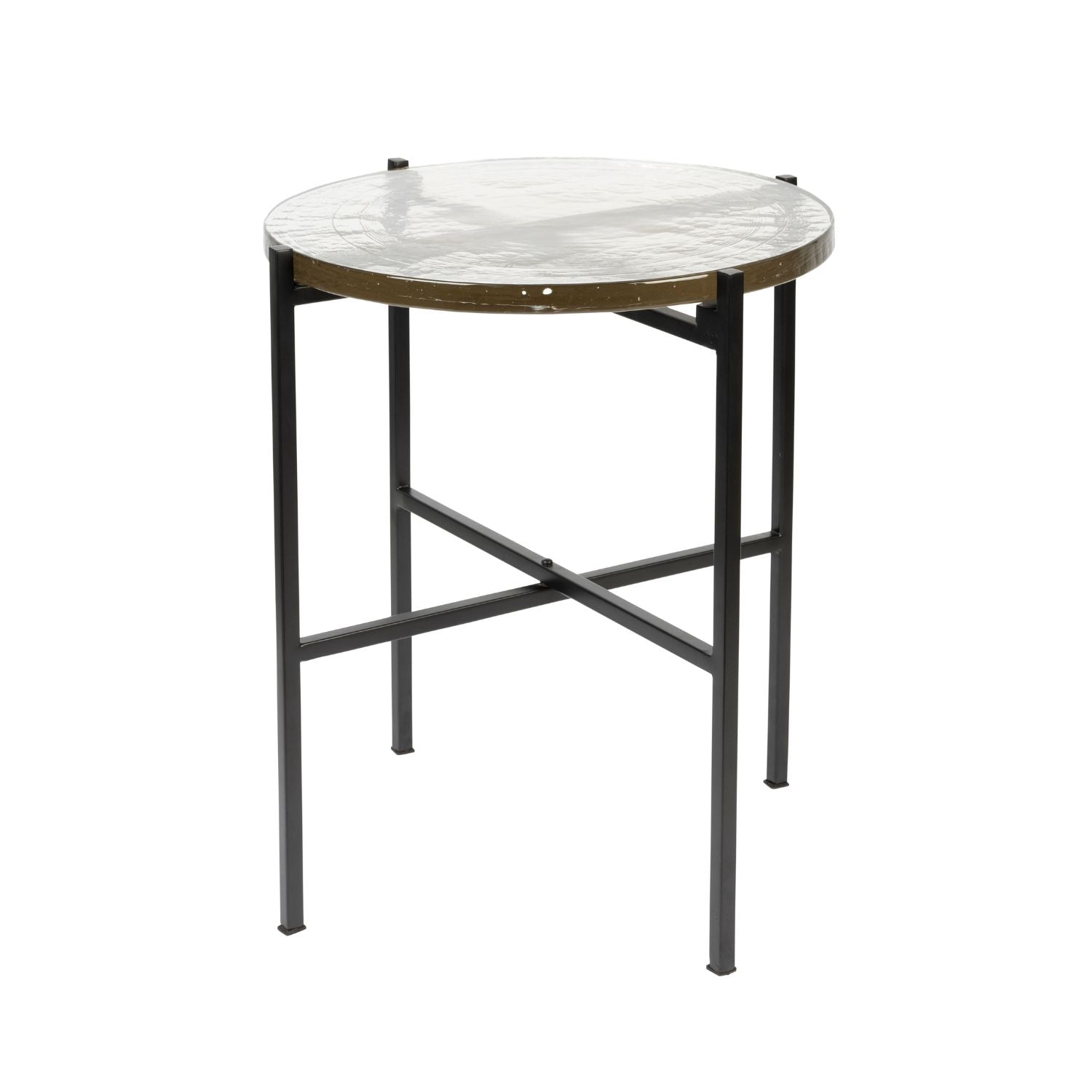 MESA LATERAL | Vidrio Black