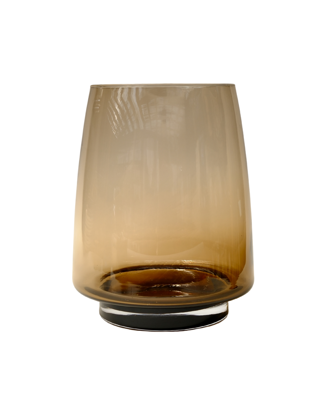 VIDIRO | Copón grande con base Caramelo