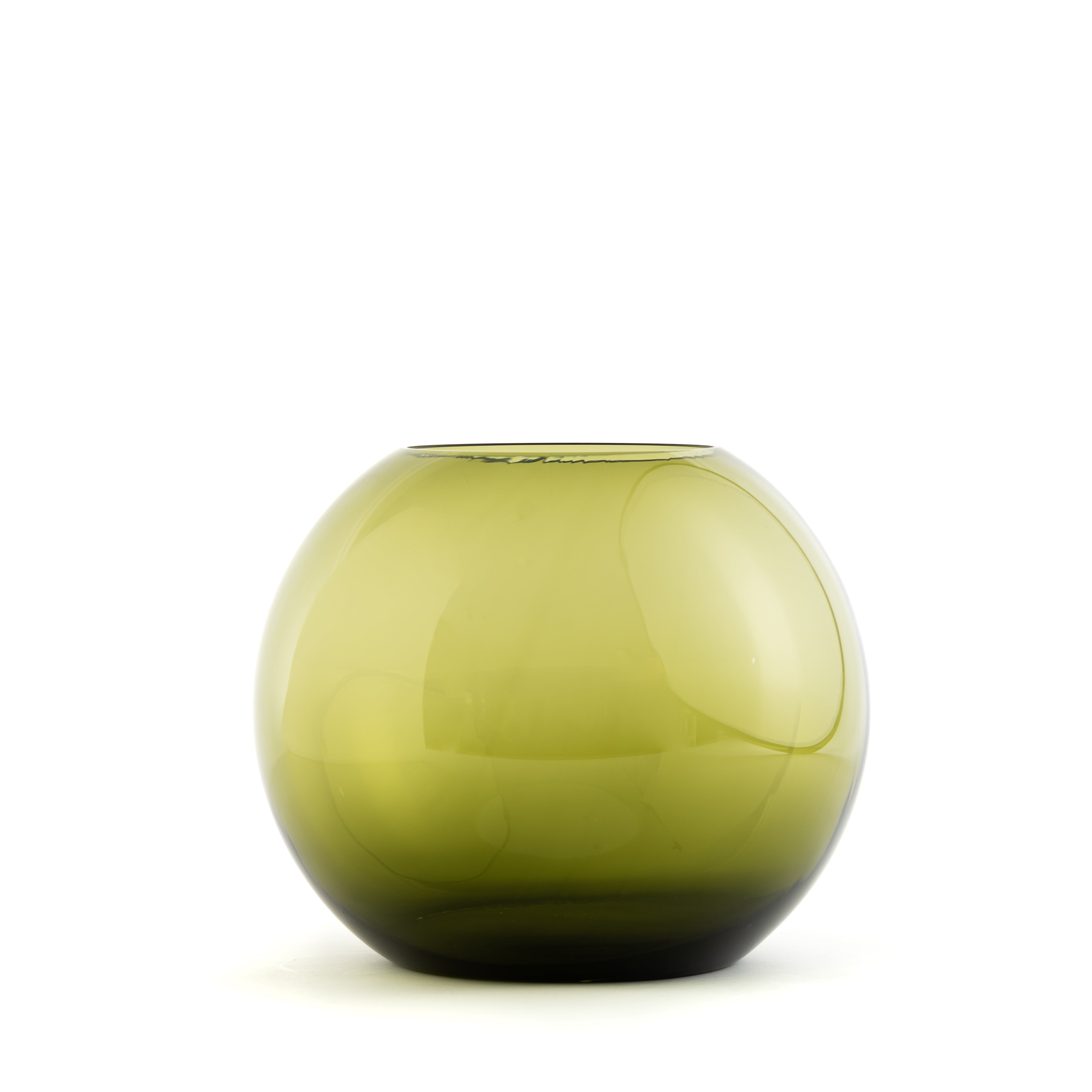VIDRIO | Globo L verde oliva