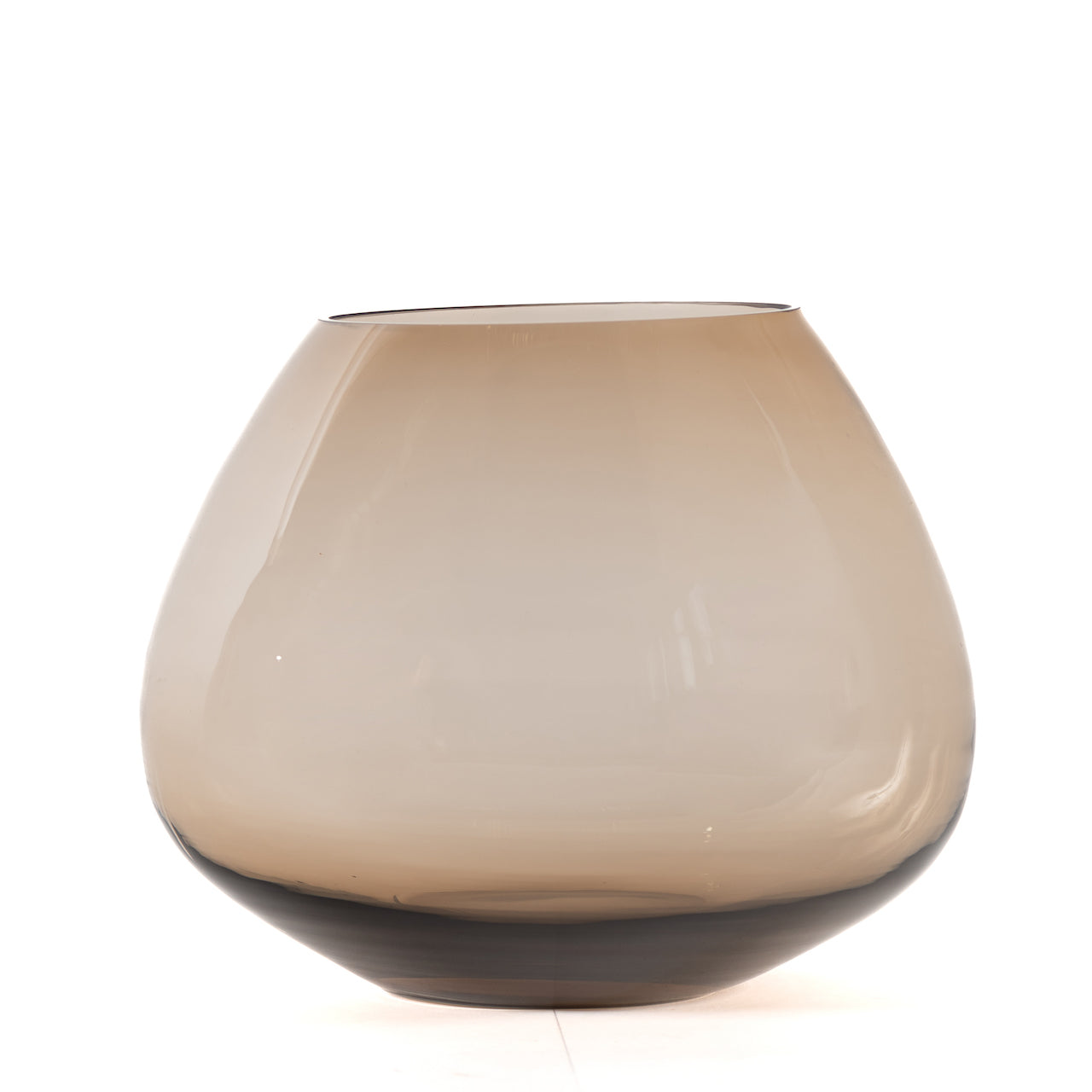 VIDRIO | Florero pera gigante Caramelo