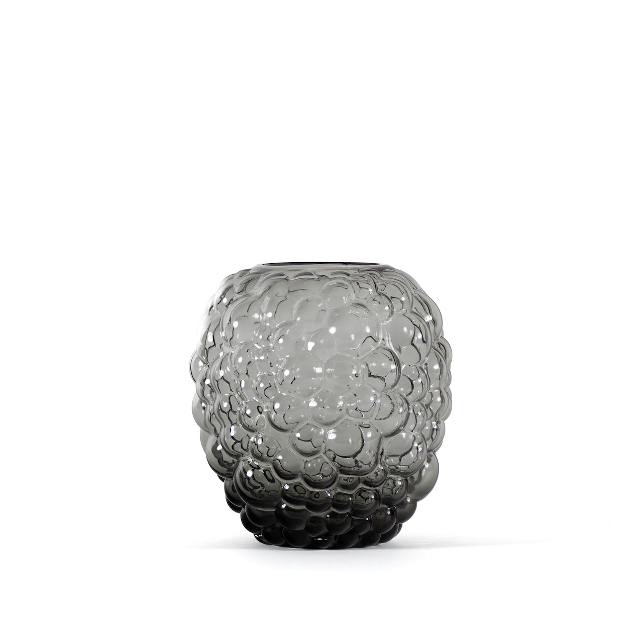 FLORERO BURBUJAS GRIS L / 28D X 30H CM