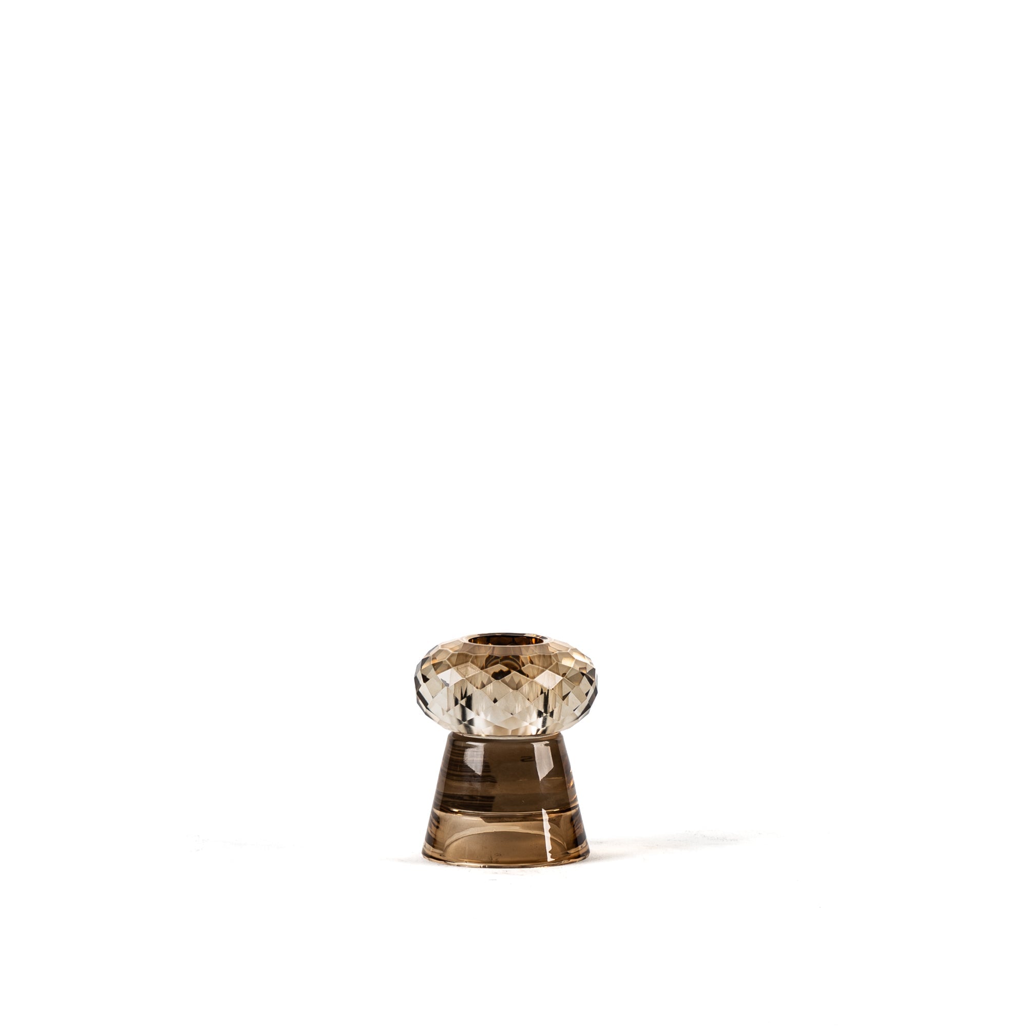 CANDELABRO | Duo S Crystal Brown Cristal
