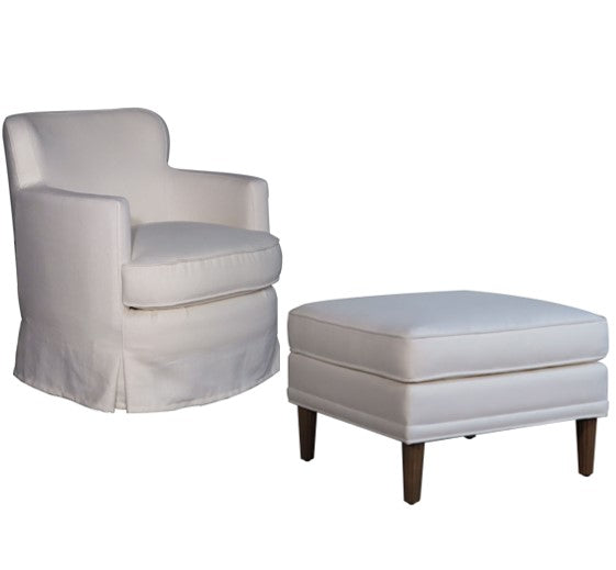 SILLÓN SET - Lino Grueso Blanco