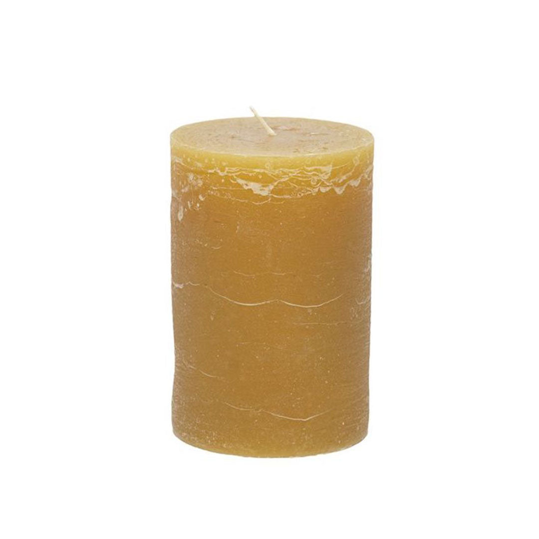 Vela cilíndrica color Natural de 10 cm de diámetro x 15 cm de altura, con duración de 120 horas.