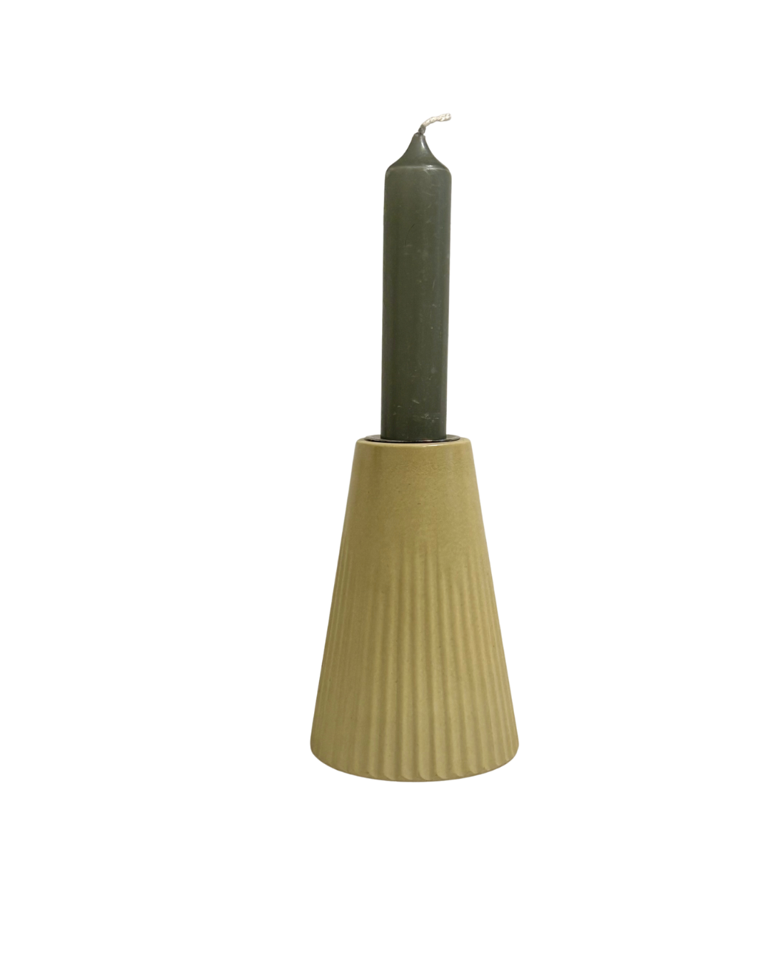 Candelabro Biodegradable S color Beige