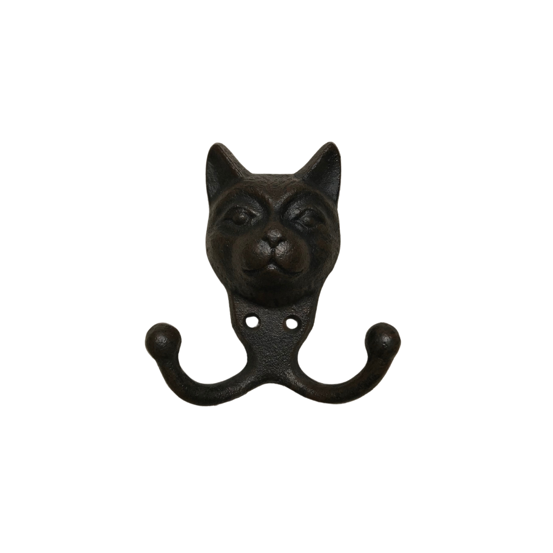 PERCHA | Gancho de Fierro Gato Negro
