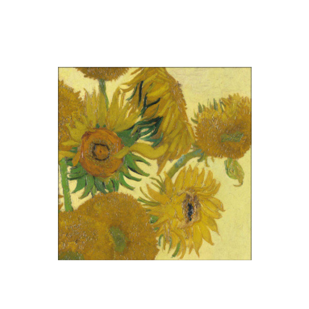 SERVILLETA | Van Gogh Sunflower
