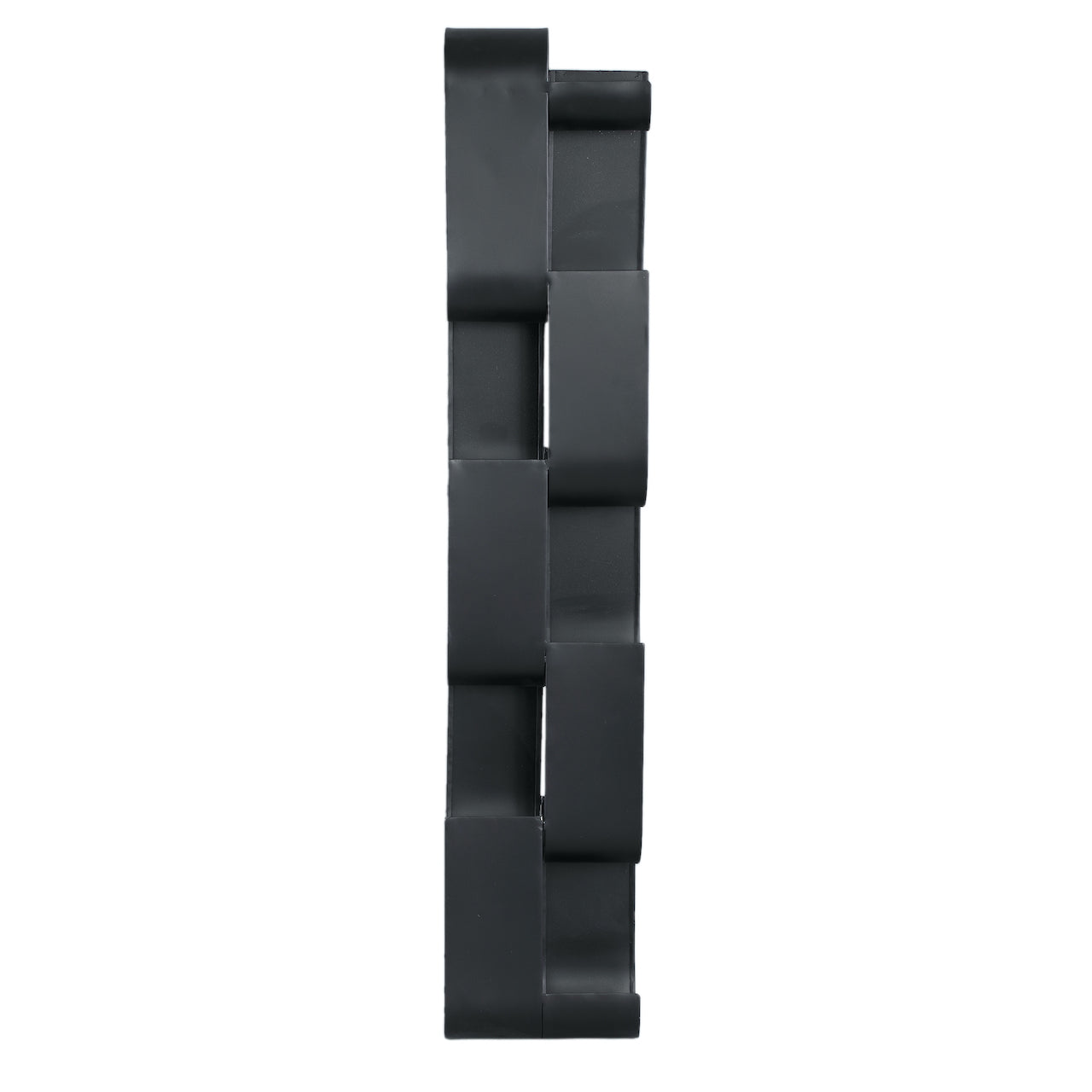 RACK DE VINO NEGRO EN FIERRO / 18.5A x 9P x 92.5H