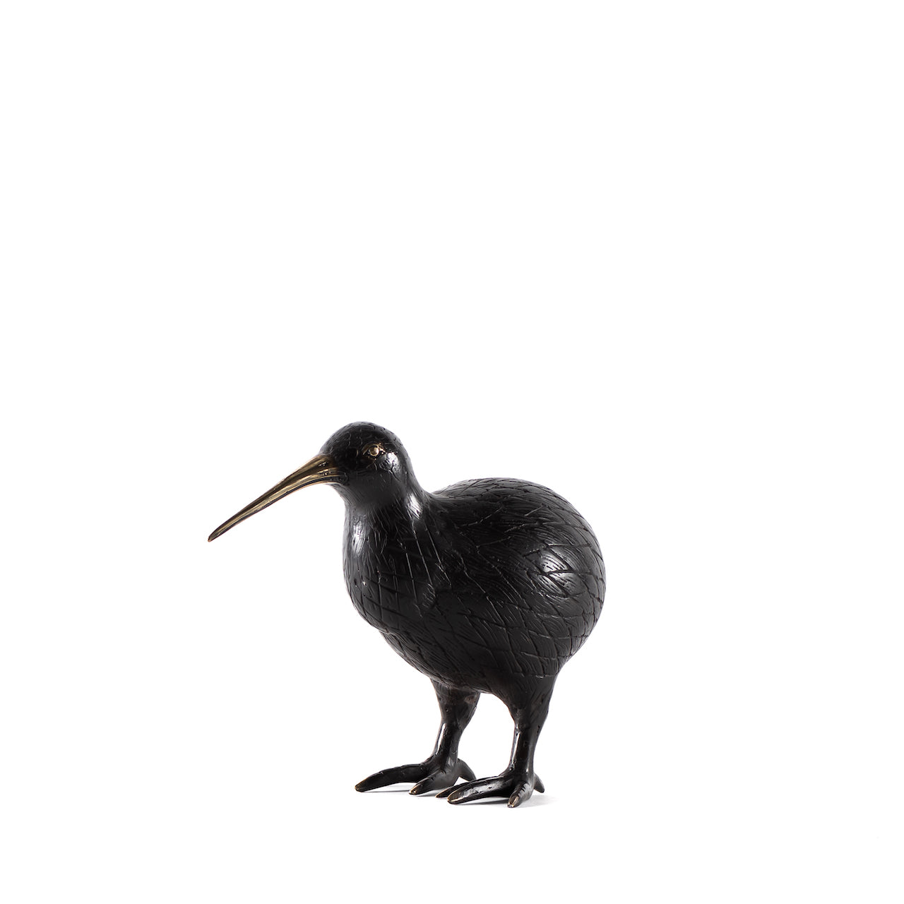 Escultura KIWI de Metal M | 21H CM | Decoración Moderna y Elegante