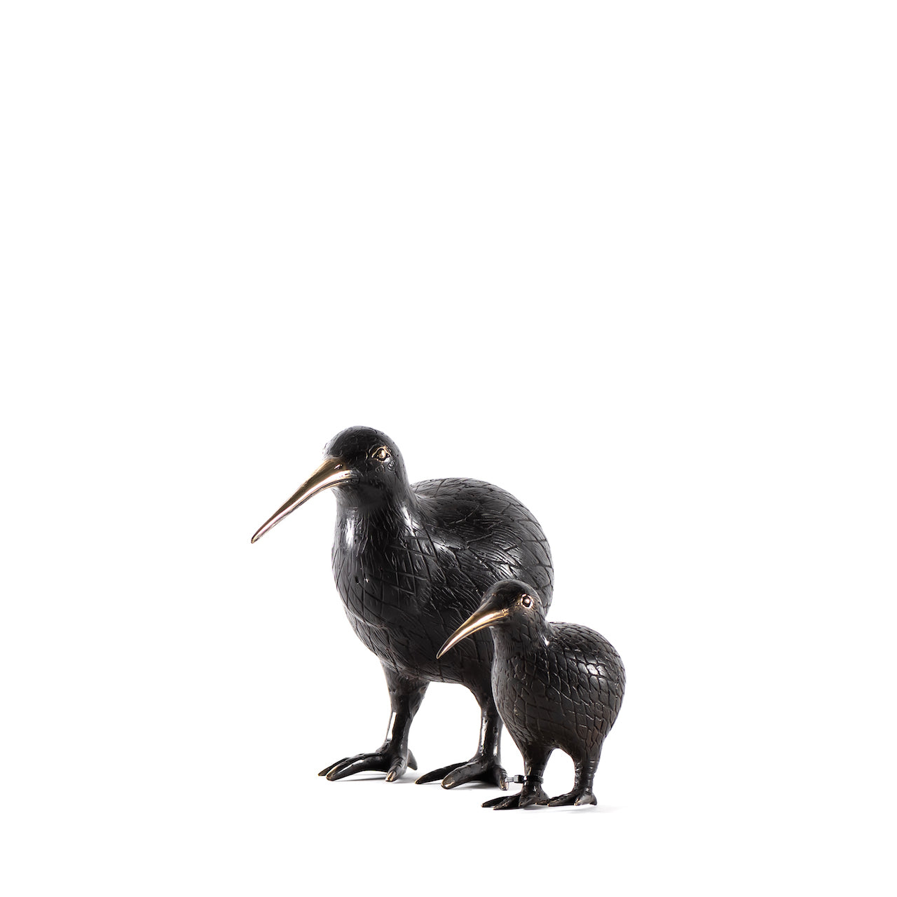 Escultura KIWI de Metal M | 21H CM | Decoración Moderna y Elegante