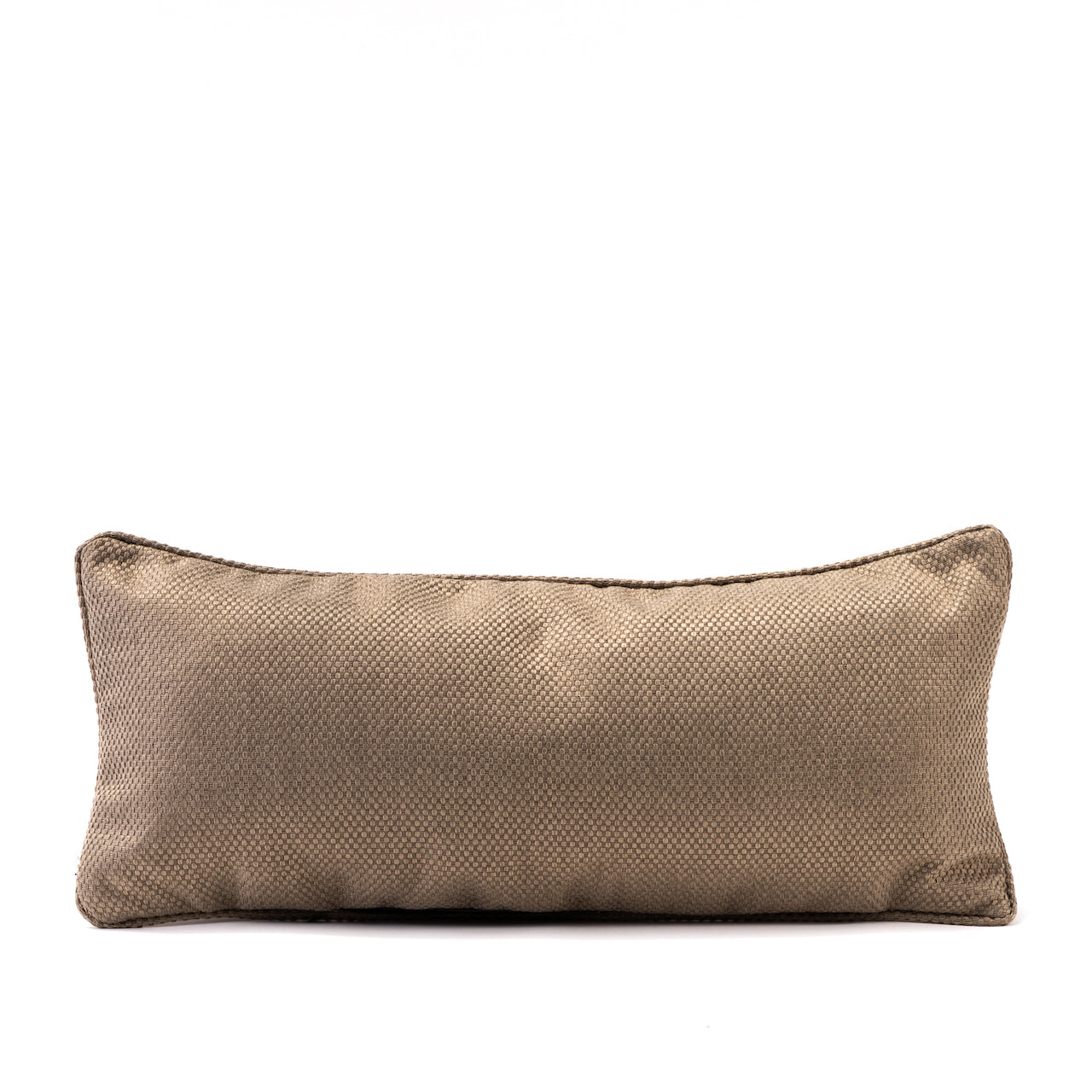 COJIN TRAMA BEIGE CON VIVO MISMA TELA 30 X 70 CM