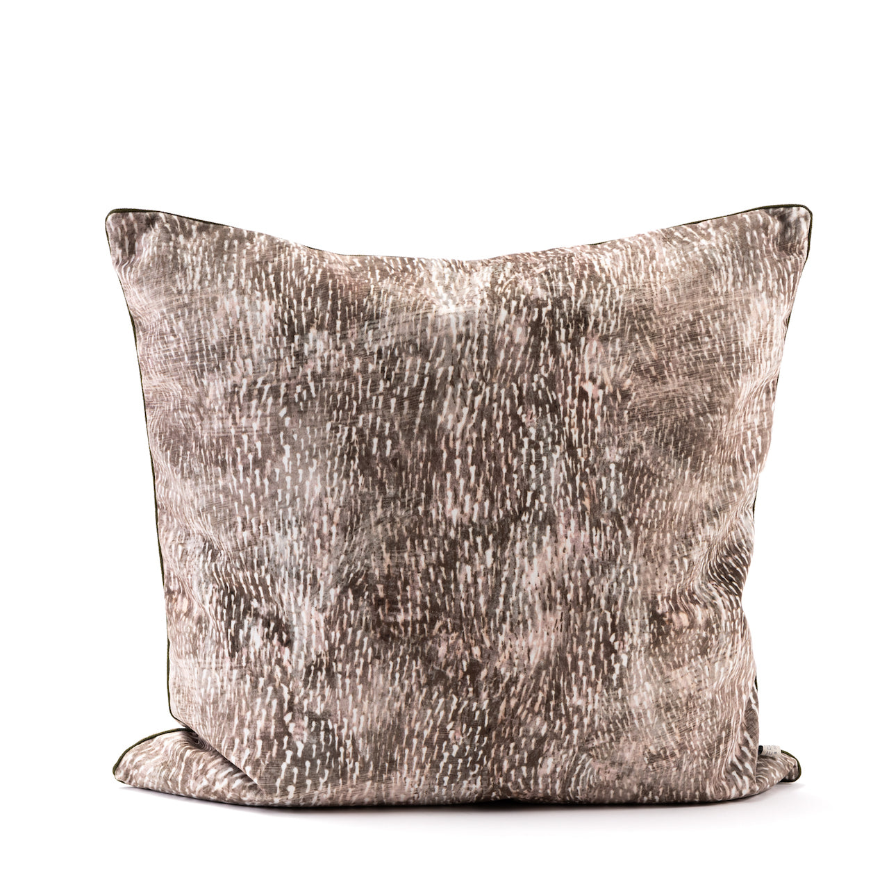 COJIN FELPA ANIMAL PRINT VERDE VIVO VERDE 60 X 60 CM