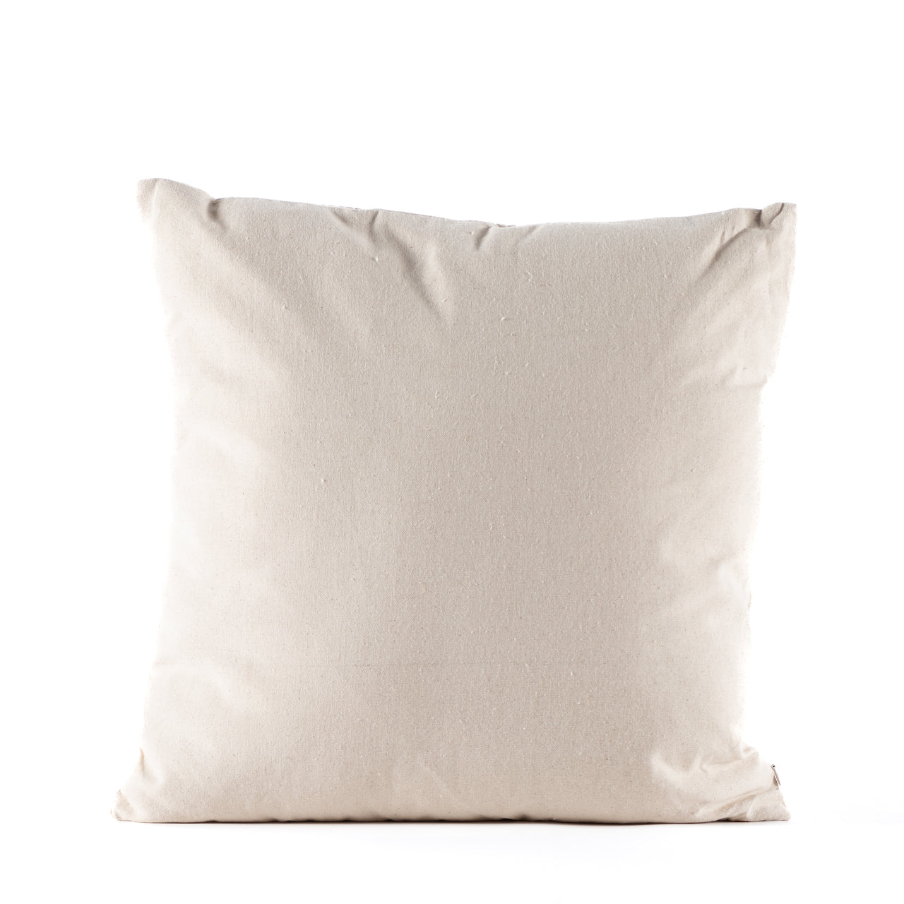Cojín Lino Off White con Bordados Colores (45x45) - Versatilidad y elegancia