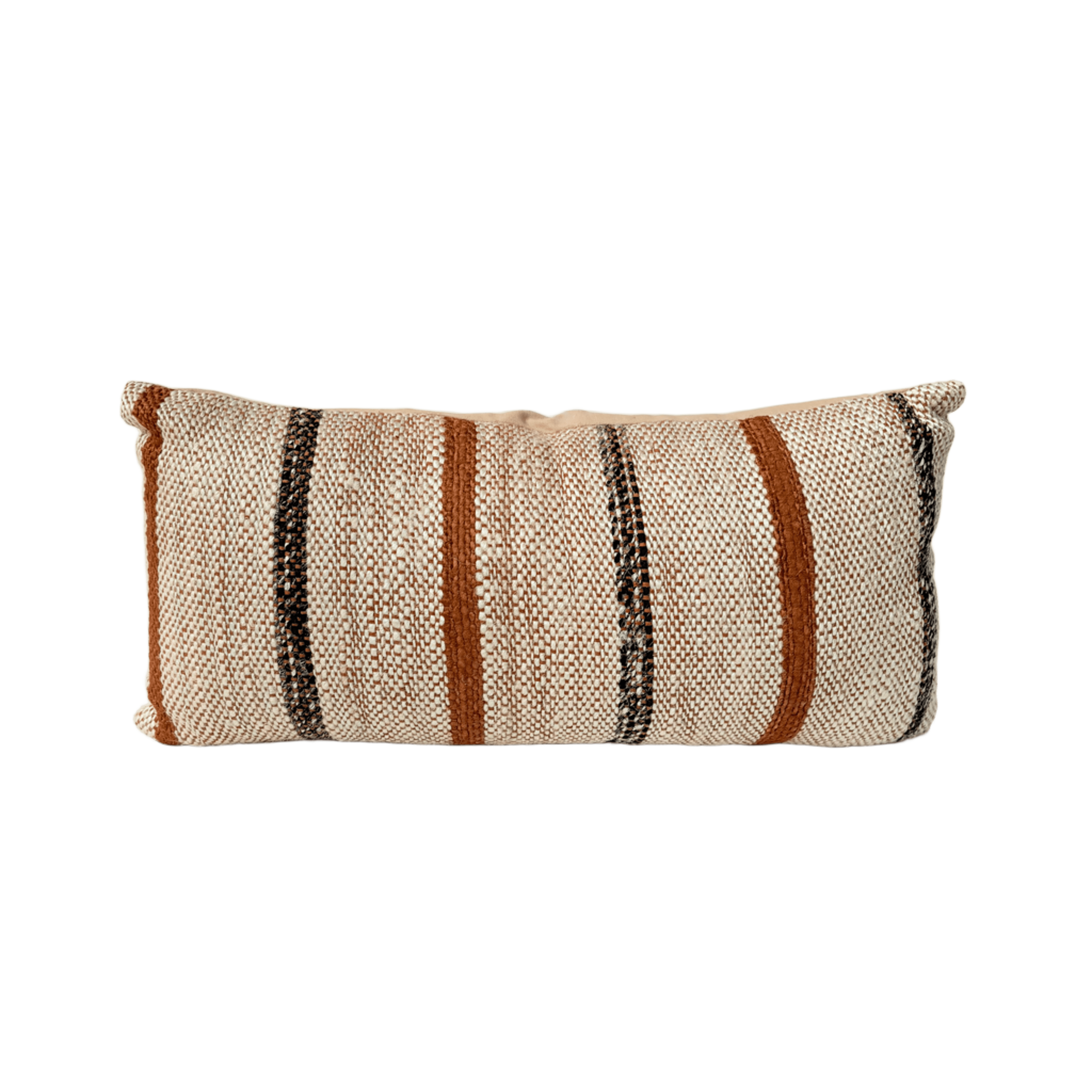 COJÍN SATBU CREMA OCRE / 30 X 60 CM