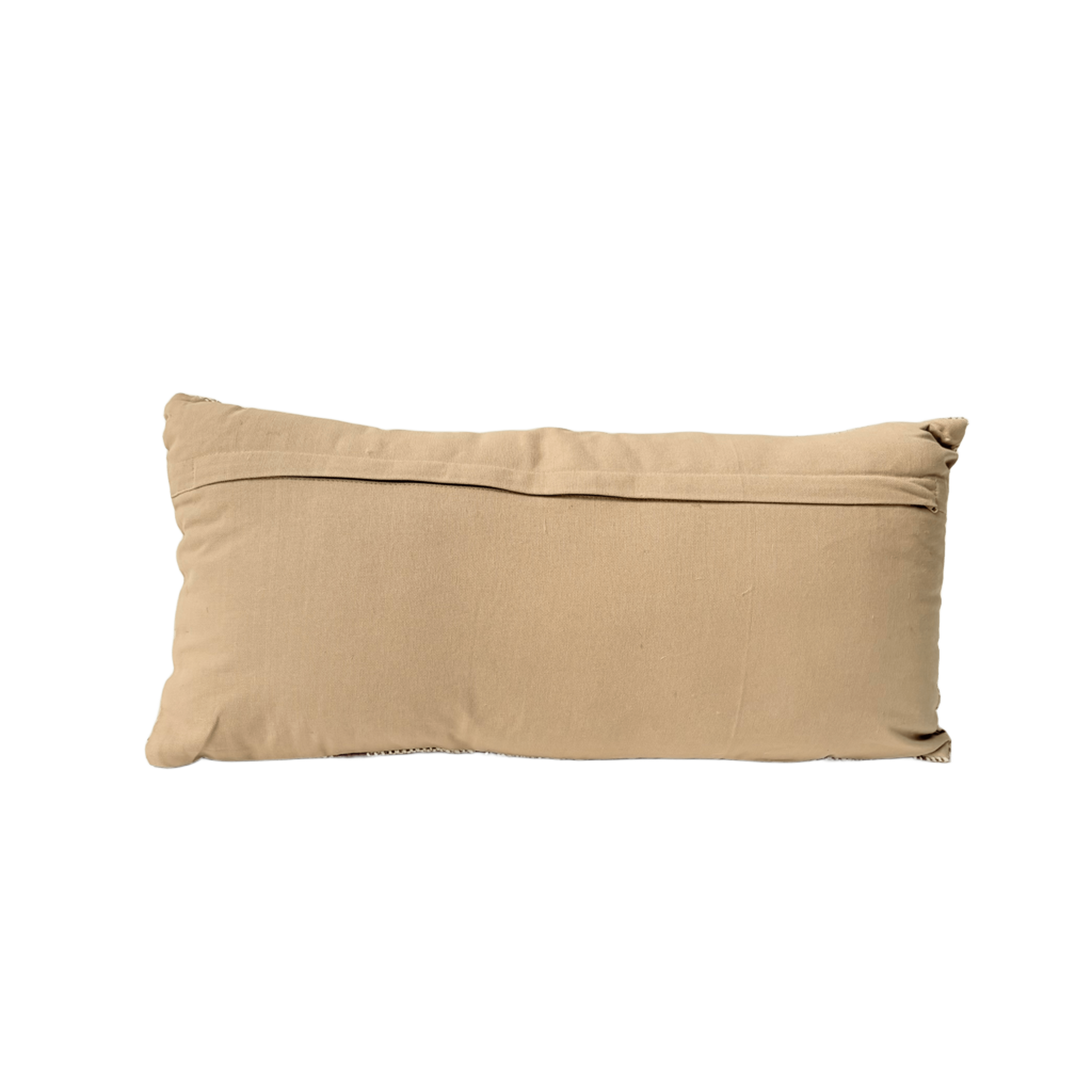 COJÍN SATBU CREMA OCRE / 30 X 60 CM