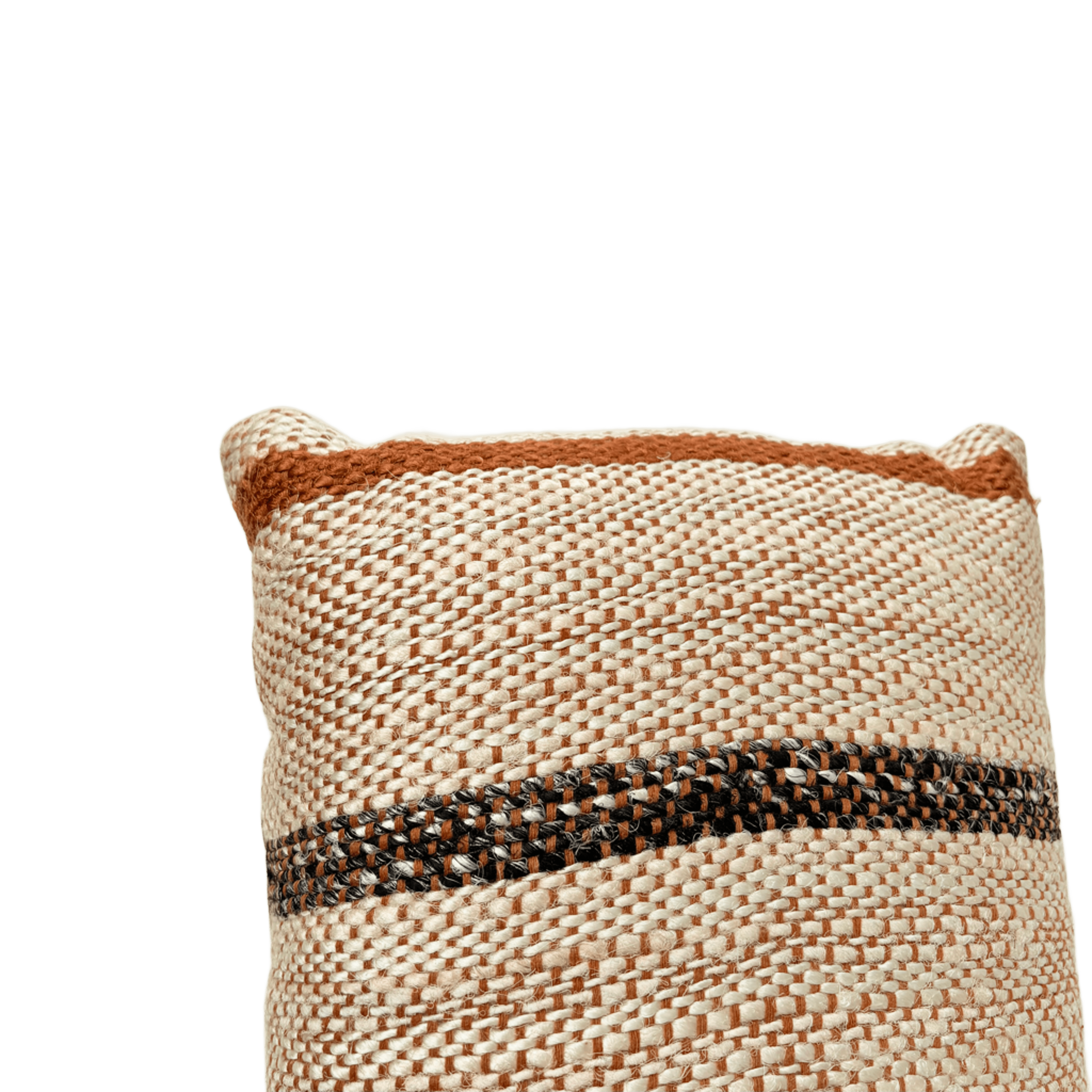 COJÍN SATBU CREMA OCRE / 30 X 60 CM