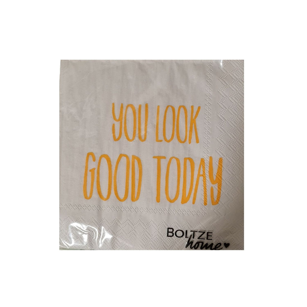 YOU LOOK GOOD TODAY | Servilletas de papel