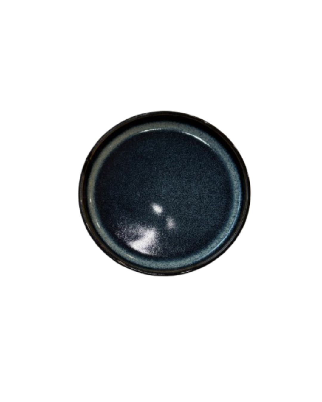 PLATO GRES TONOS AZULES Y BEIGE / 13D X 2H CM