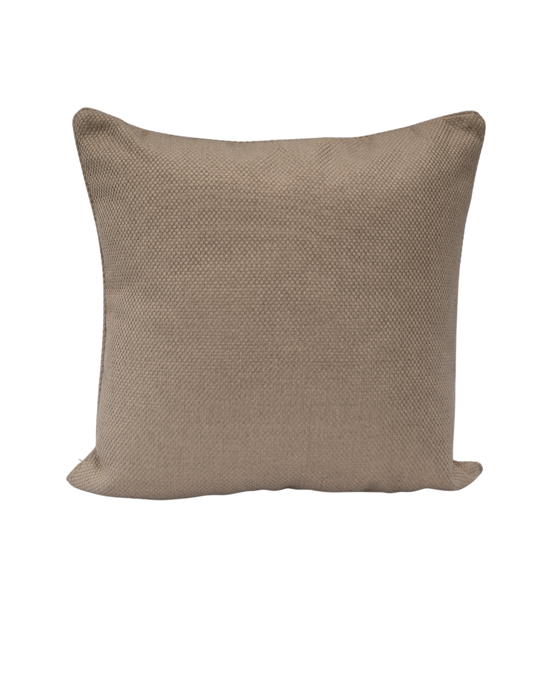 COJIN TAPIZ TRAMA BEIGE VIVO MISMA TELA / 60 X 60 CM