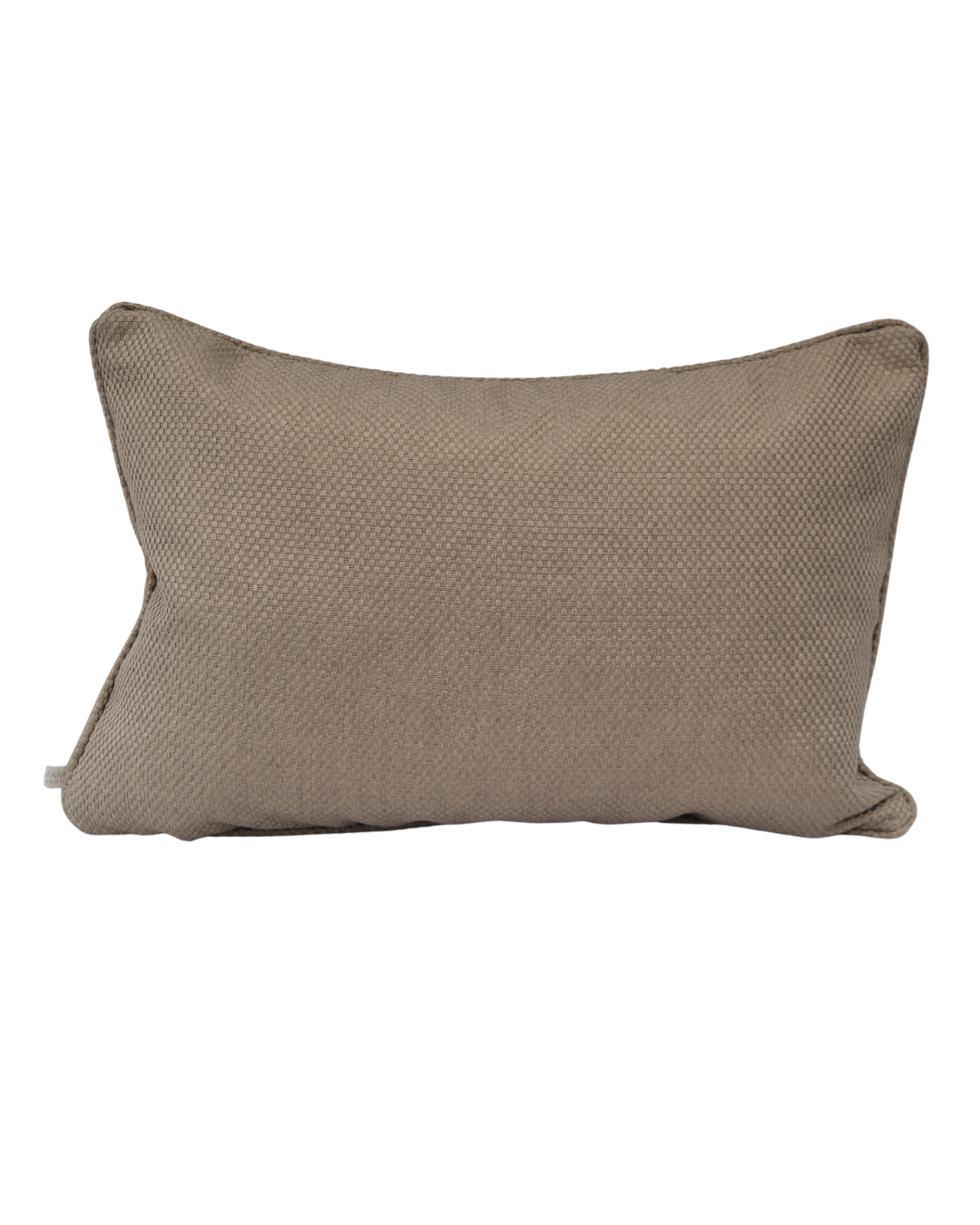 COJIN TAPIZ TRAMA BEIGE VIVO MISMA TELA / 60 X 40 CM