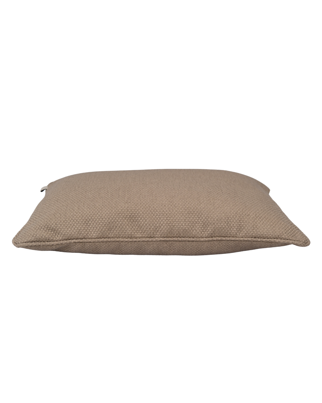 COJIN TAPIZ TRAMA BEIGE VIVO MISMA TELA / 60 X 40 CM